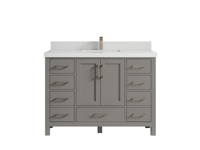 Malibu 48 in. W x 22 in. D Single Sink Bathroom Vanity
