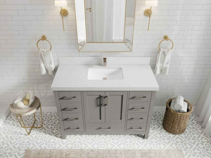 Malibu 48 in. W x 22 in. D Single Sink Bathroom Vanity - photo 14