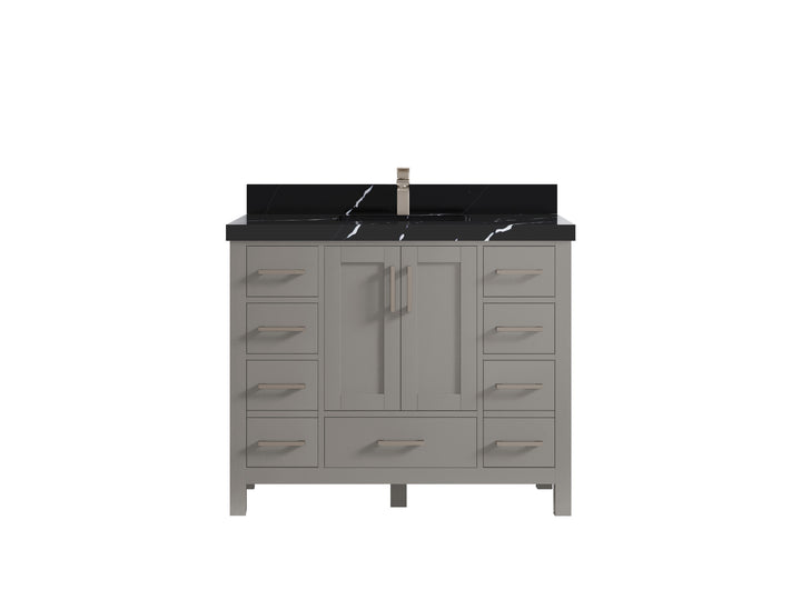Malibu 42 in. W x 22 in. D Single Sink Bathroom Vanity - photo 9
