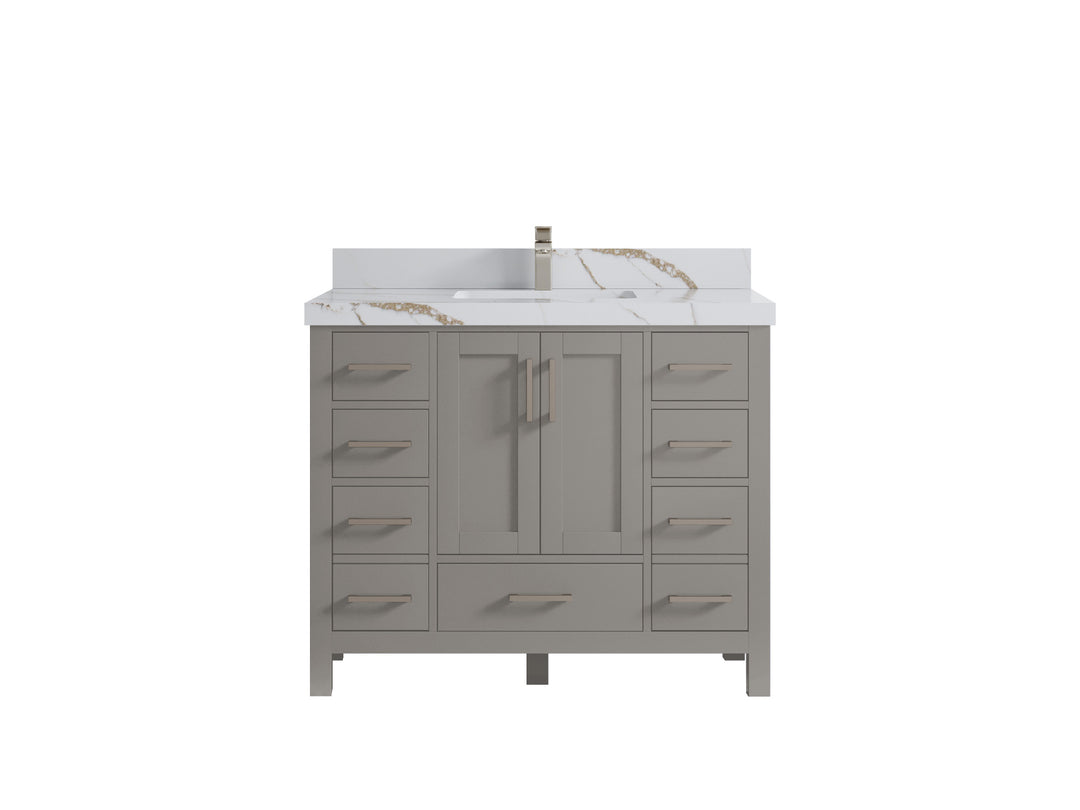 Malibu 42 in. W x 22 in. D Single Sink Bathroom Vanity