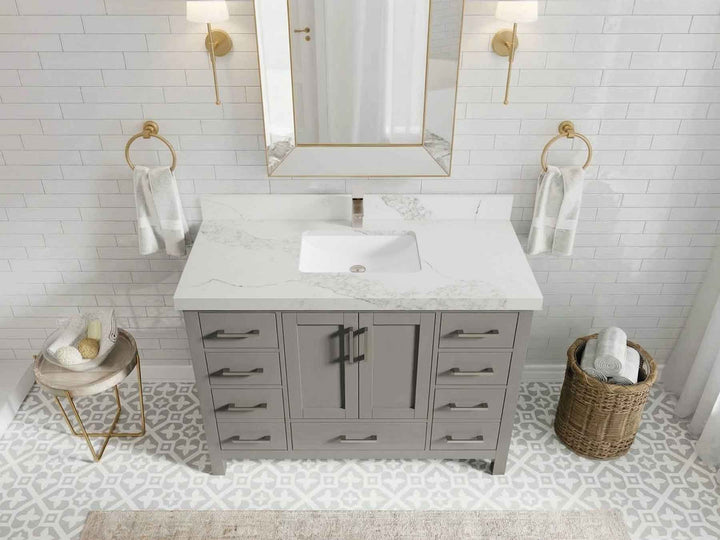 Malibu 48 in. W x 22 in. D Single Sink Bathroom Vanity - photo 22