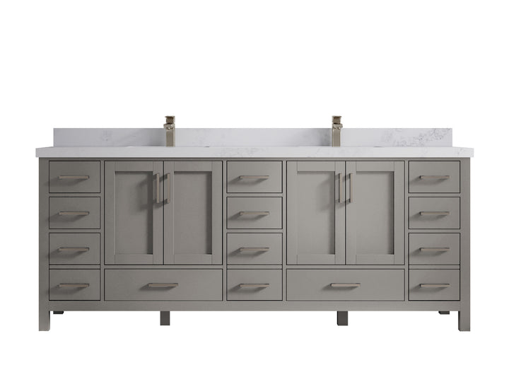 Malibu 84 in. W x 22 in. D Double Sink Bathroom Vanity - photo 19