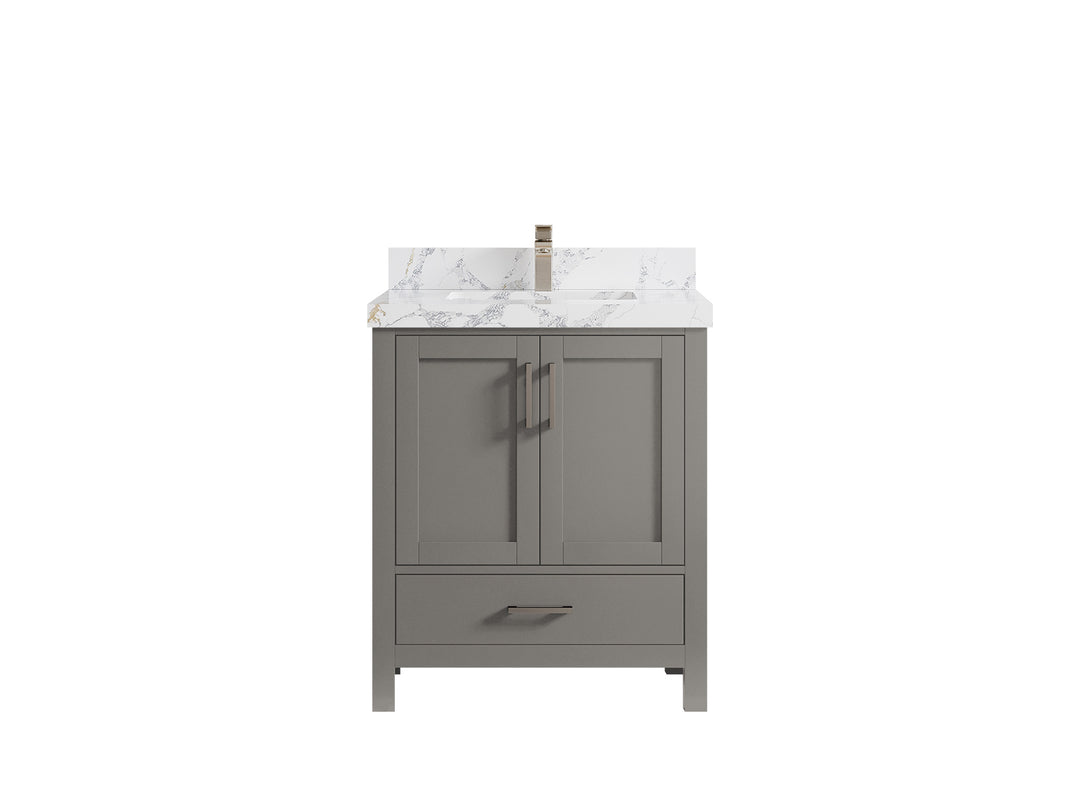 Malibu 30 in. W x 22 in. D Single Sink Bathroom Vanity