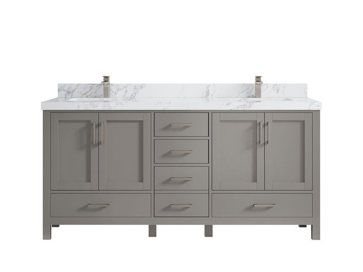 Malibu 72 in. W x 22 in. D Double Sink Bathroom Vanity - photo 21