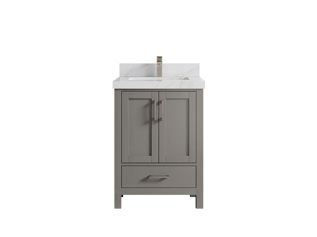 Malibu 24 in. W x 22 in. D Single Sink Bathroom Vanity