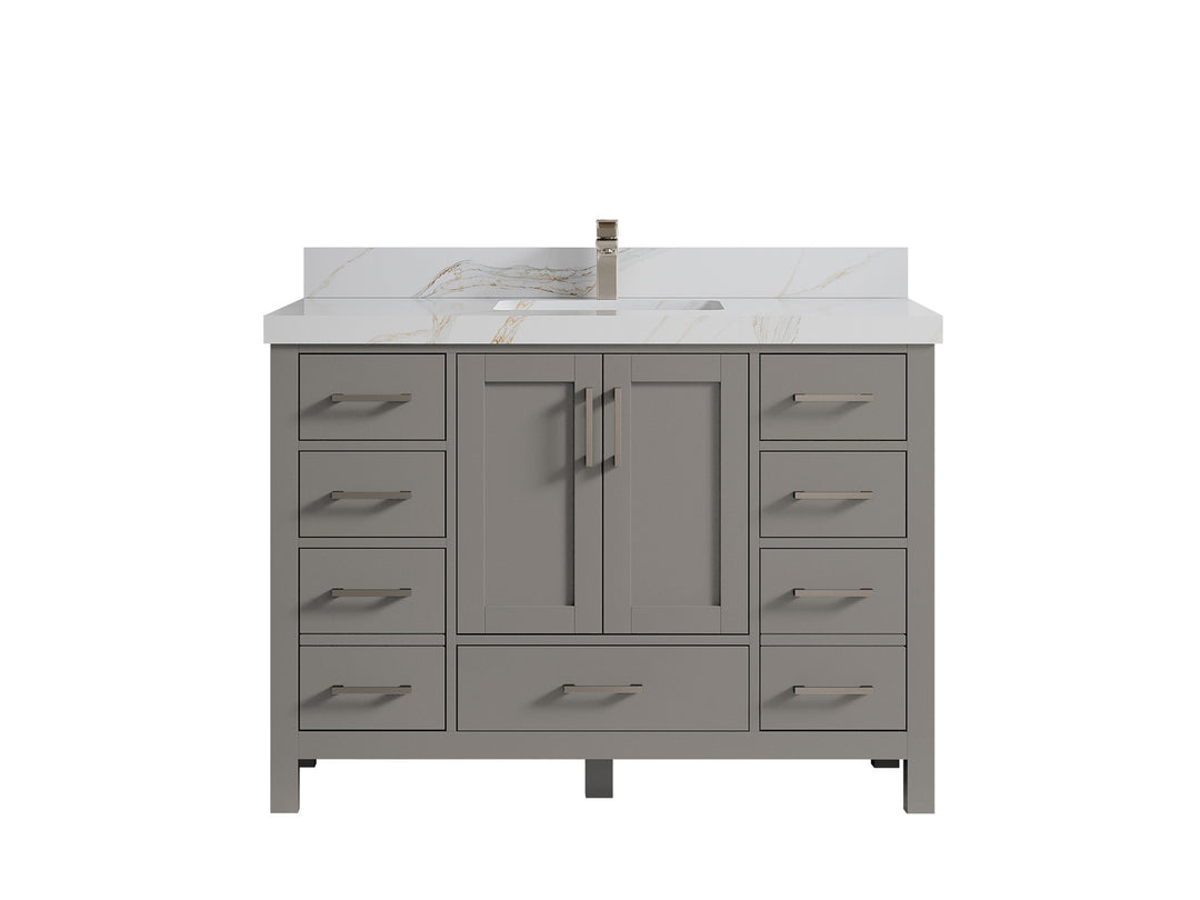 Malibu 48 in. W x 22 in. D Single Sink Bathroom Vanity