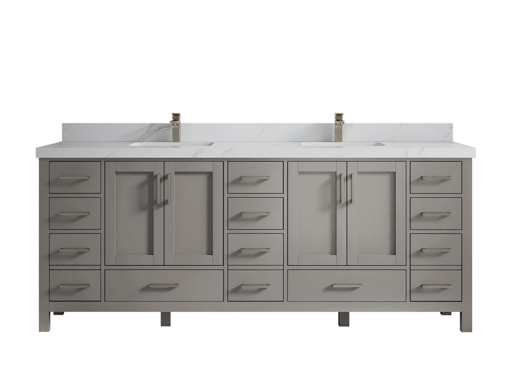 Malibu 84 in. W x 22 in. D Double Sink Bathroom Vanity - photo 23