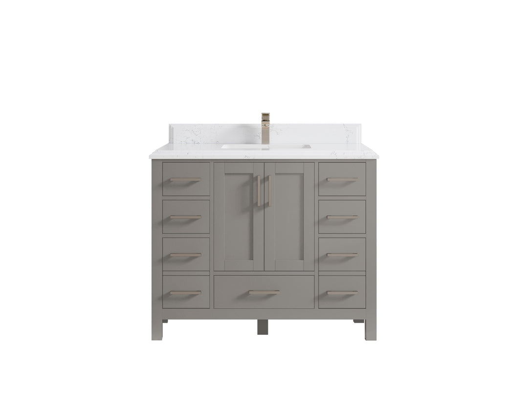 Malibu 42 in. W x 22 in. D Single Sink Bathroom Vanity