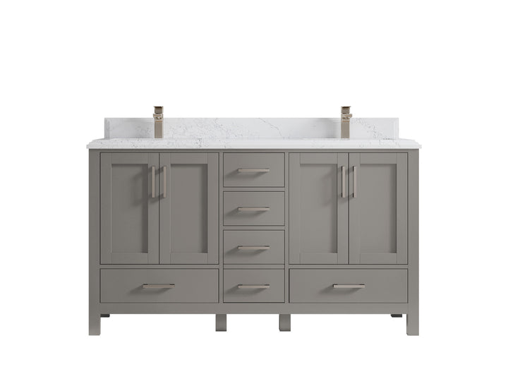 Malibu 60 in. W x 22 in. D Double Sink Bathroom Vanity - photo 27
