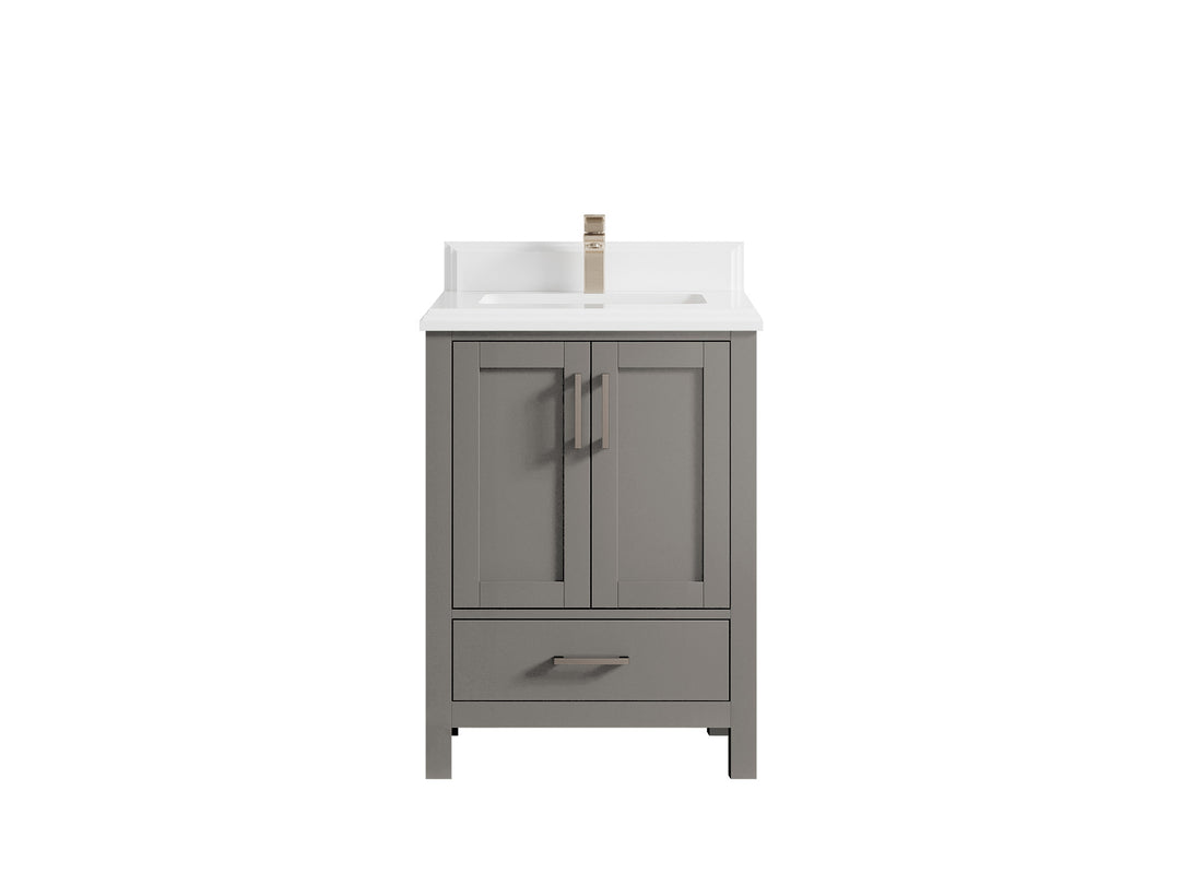 Malibu 24 in. W x 22 in. D Single Sink Bathroom Vanity