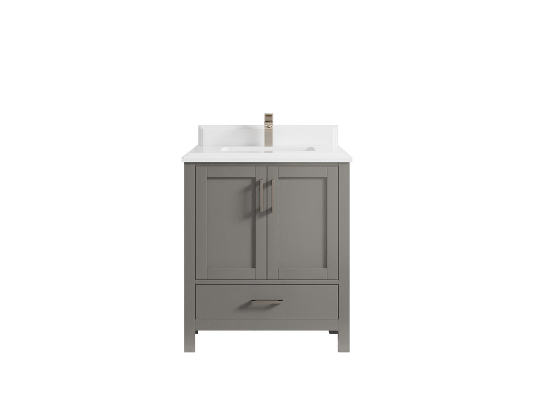 Malibu 30 in. W x 22 in. D Single Sink Bathroom Vanity