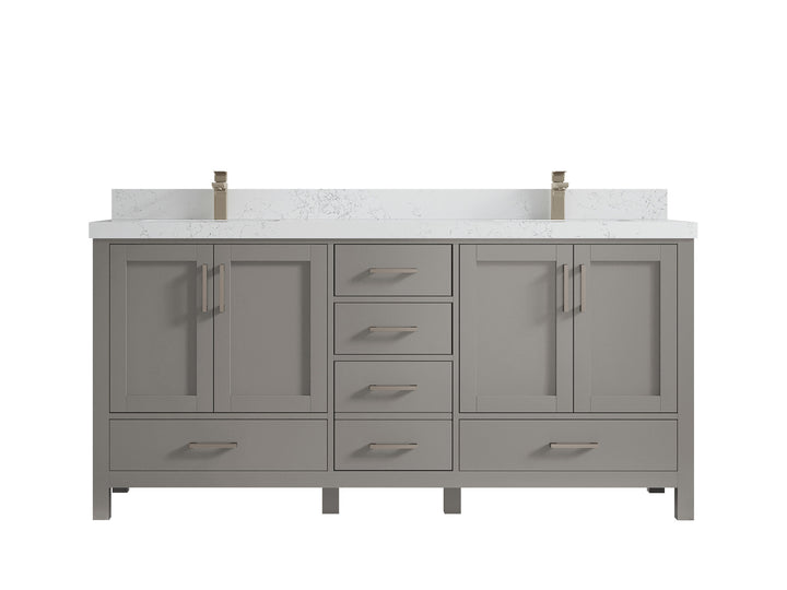 Malibu 72 in. W x 22 in. D Double Sink Bathroom Vanity - photo 31