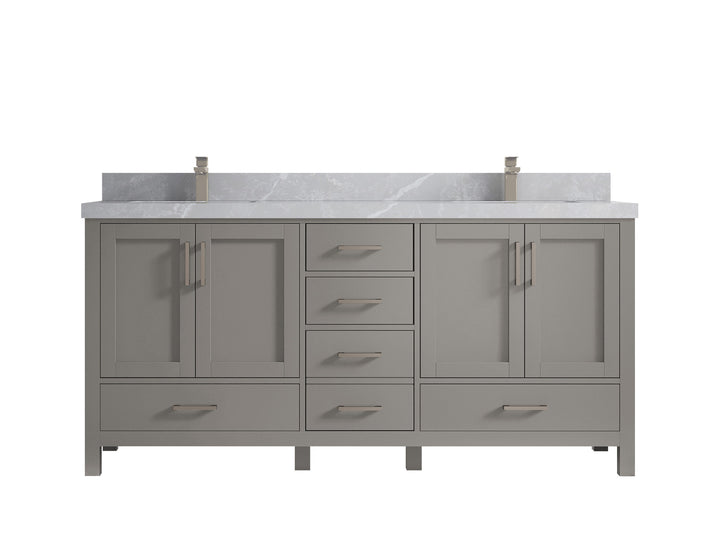 Malibu 72 in. W x 22 in. D Double Sink Bathroom Vanity - photo 33