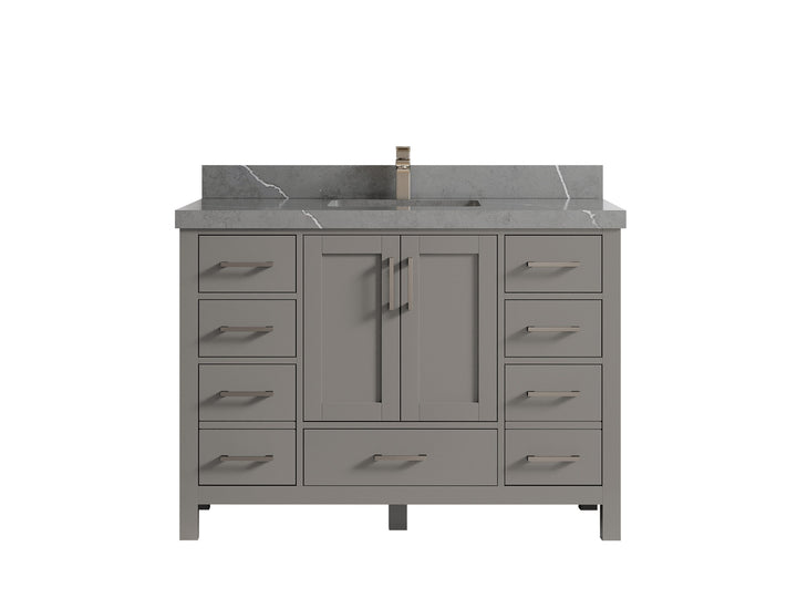Malibu 48 in. W x 22 in. D Single Sink Bathroom Vanity - photo 35