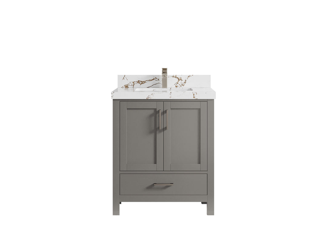 Malibu 30 in. W x 22 in. D Single Sink Bathroom Vanity