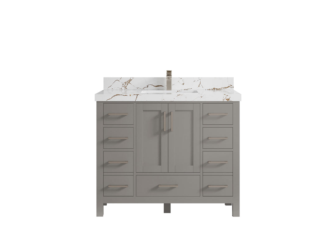 Malibu 42 in. W x 22 in. D Single Sink Bathroom Vanity