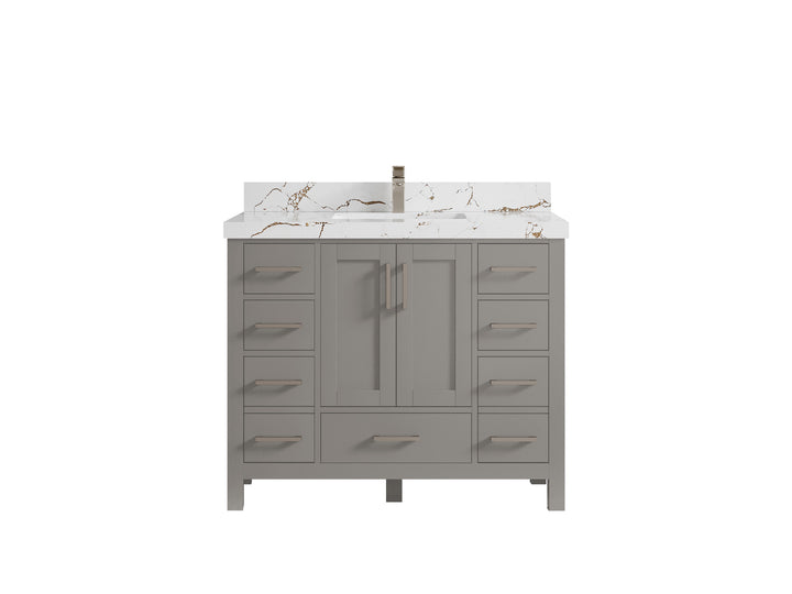Malibu 42 in. W x 22 in. D Single Sink Bathroom Vanity - photo 35