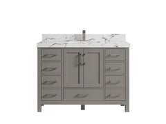 Malibu 48 in. W x 22 in. D Single Sink Bathroom Vanity - photo 41