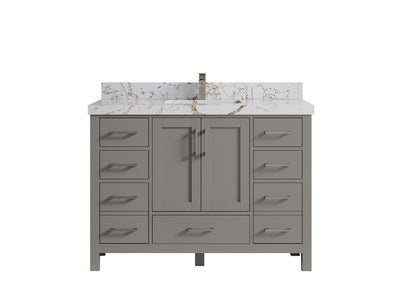 Malibu 48 in. W x 22 in. D Single Sink Bathroom Vanity