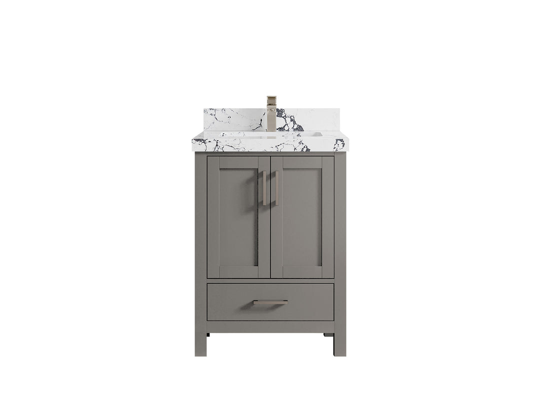 Malibu 24 in. W x 22 in. D Single Sink Bathroom Vanity