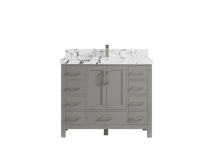 Malibu 42 in. W x 22 in. D Single Sink Bathroom Vanity - photo 39
