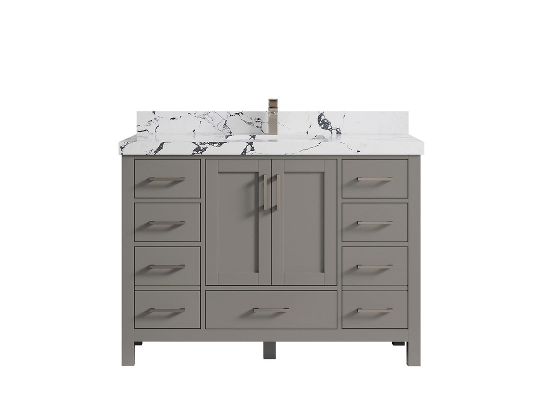 Malibu 48 in. W x 22 in. D Single Sink Bathroom Vanity