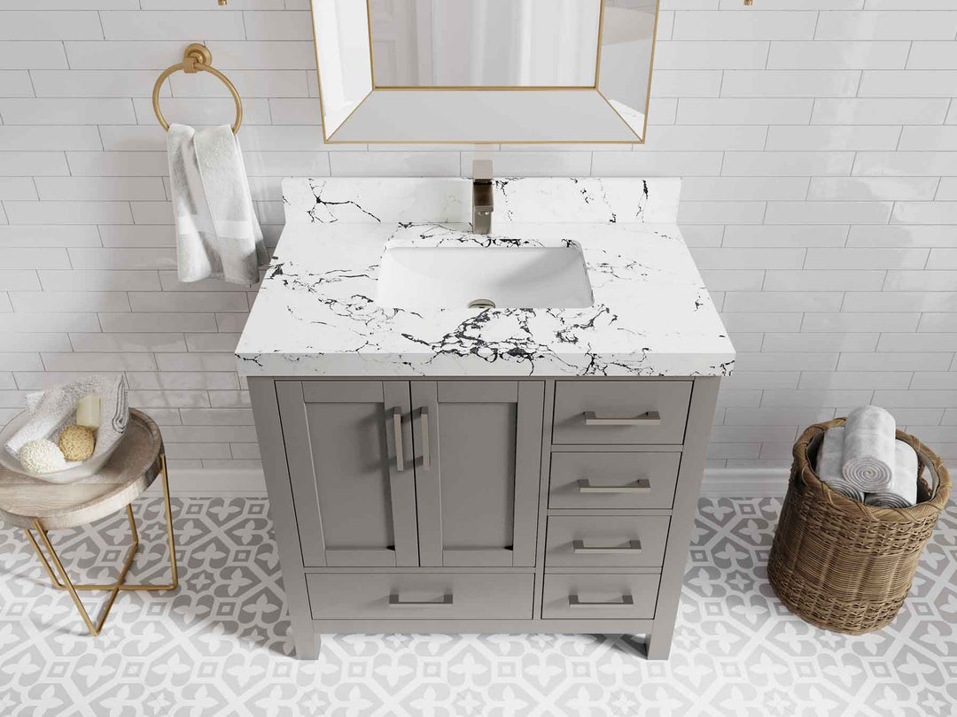 Malibu 48 in. W x 22 in. D Single Sink Bathroom Vanity