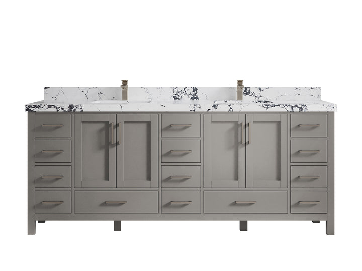 Malibu 84 in. W x 22 in. D Double Sink Bathroom Vanity - photo 41