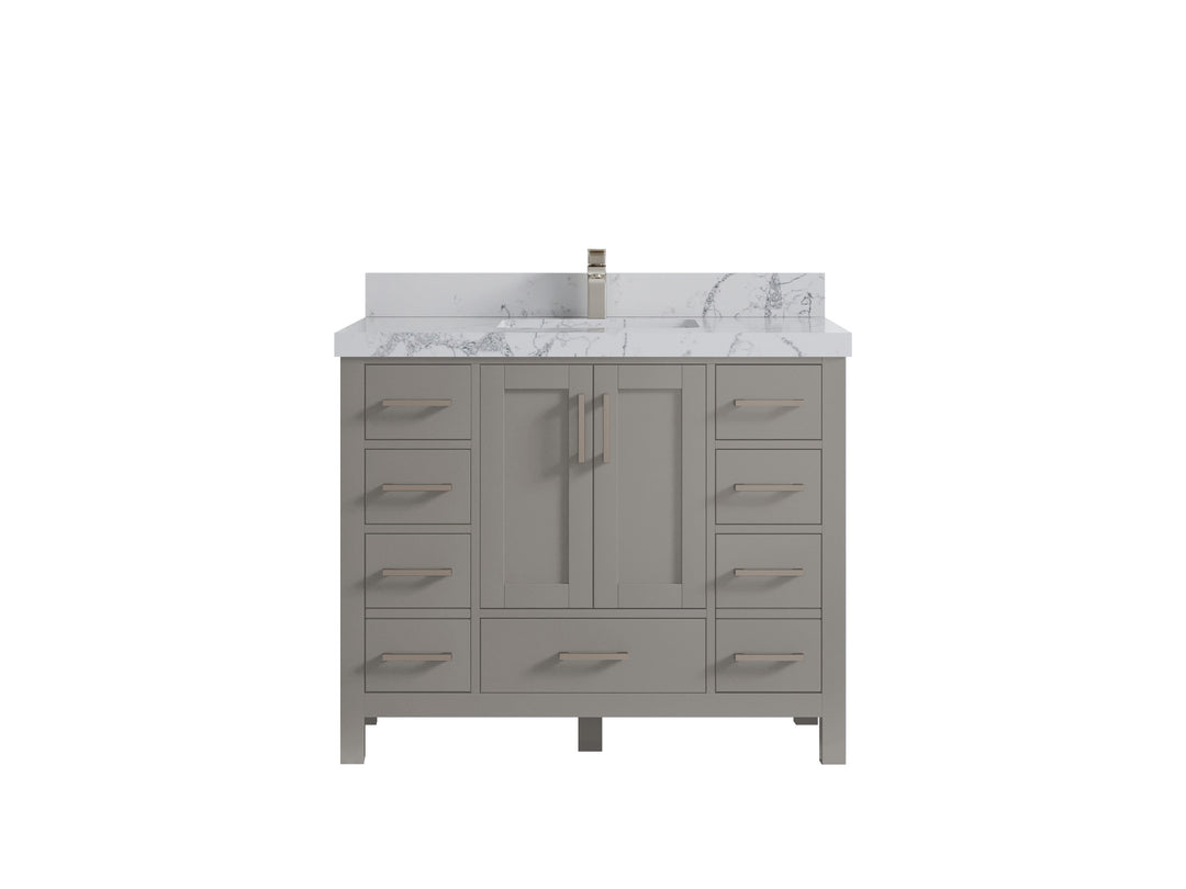 Malibu 42 in. W x 22 in. D Single Sink Bathroom Vanity