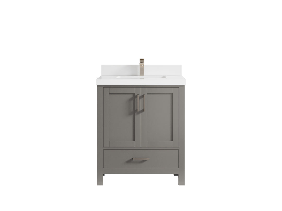 Malibu 30 in. W x 22 in. D Single Sink Bathroom Vanity