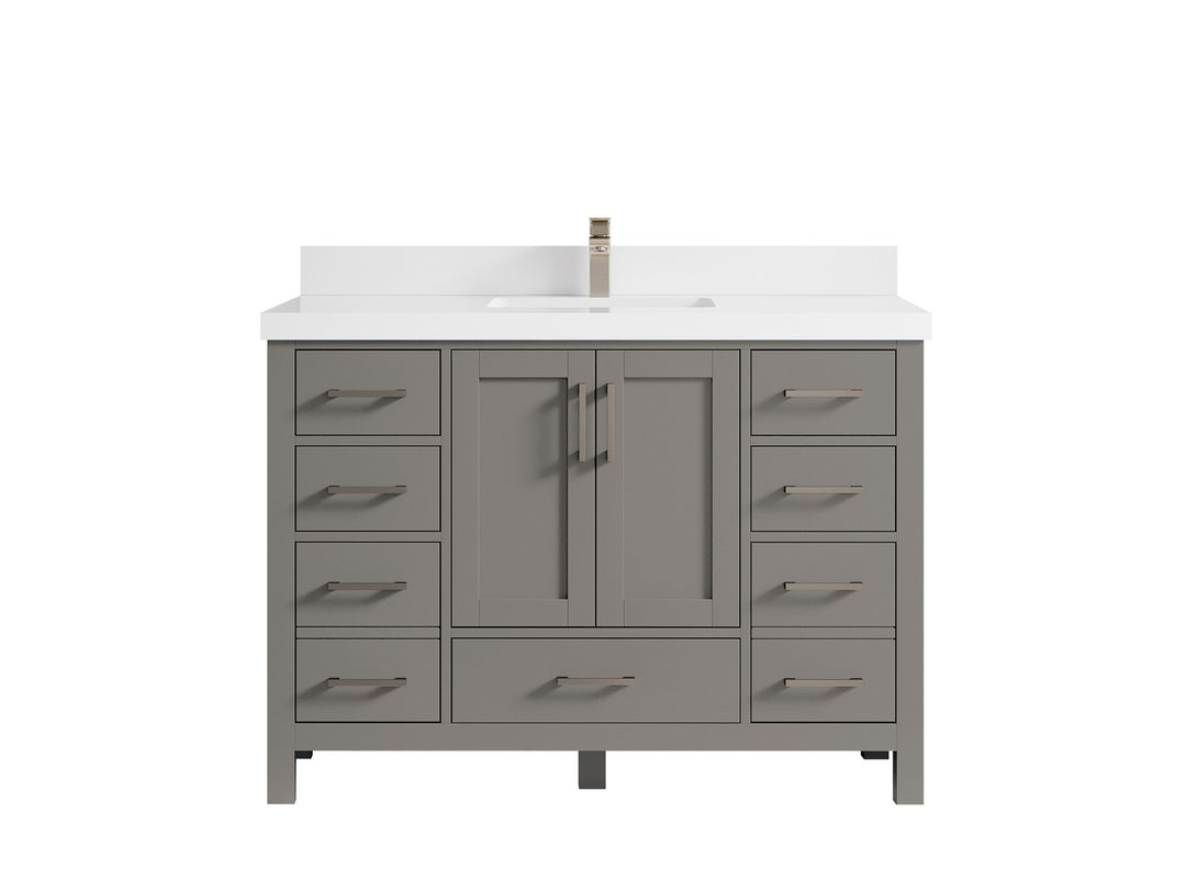 Malibu 48 in. W x 22 in. D Single Sink Bathroom Vanity