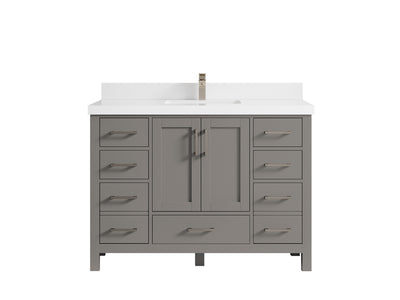Malibu 48 in. W x 22 in. D Single Sink Bathroom Vanity