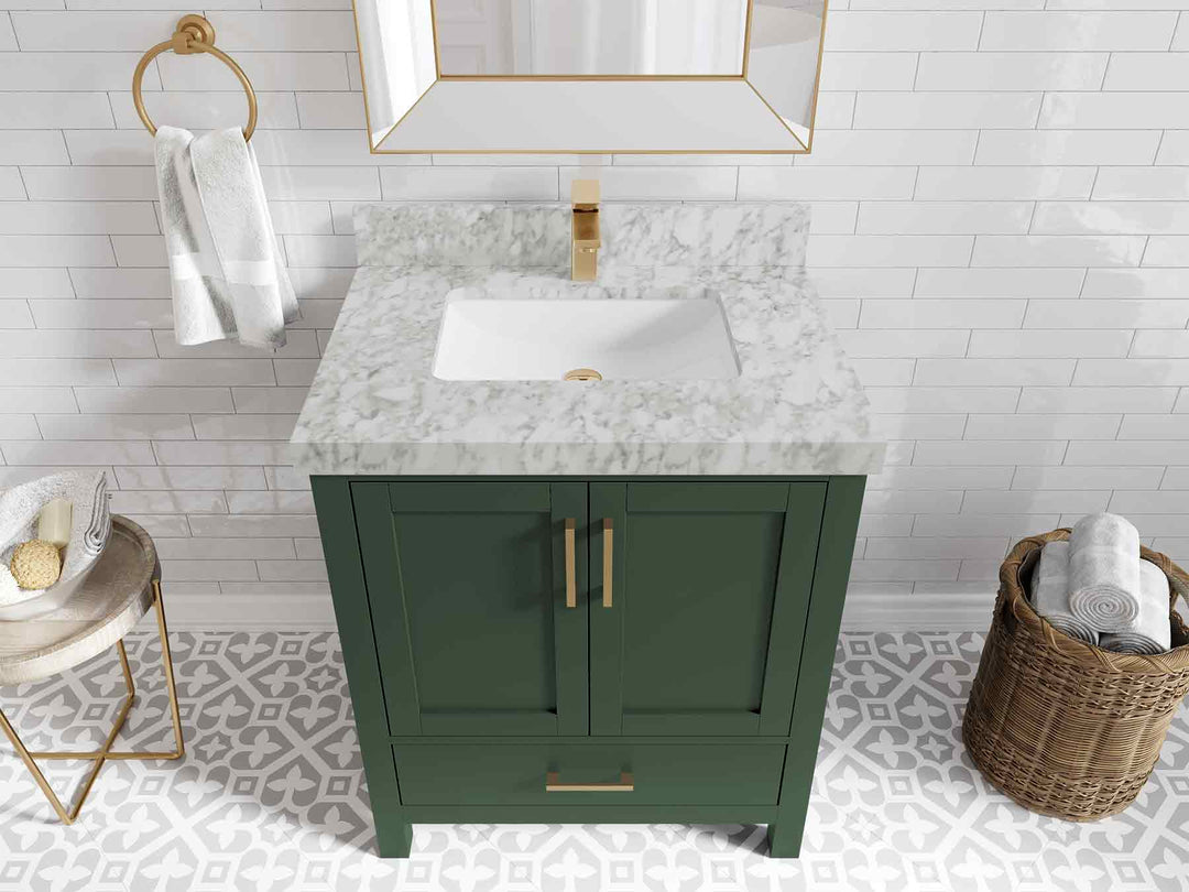Malibu 30 in. W x 22 in. D Single Sink Bathroom Vanity