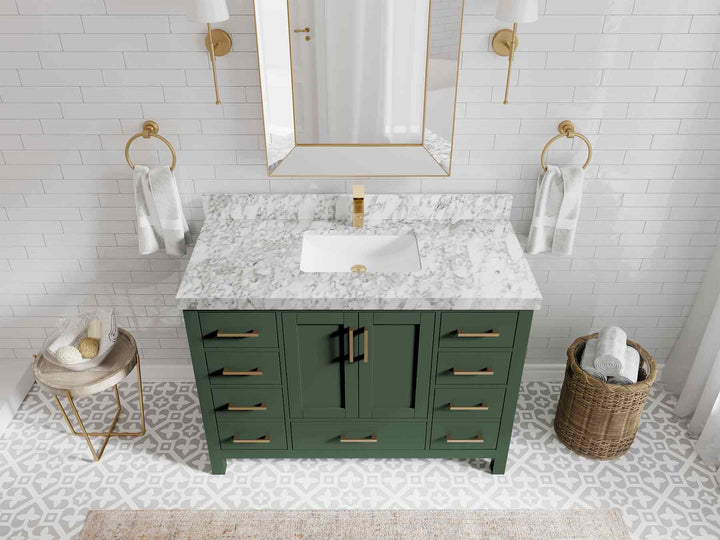 Malibu 48 in. W x 22 in. D Single Sink Bathroom Vanity - photo 10