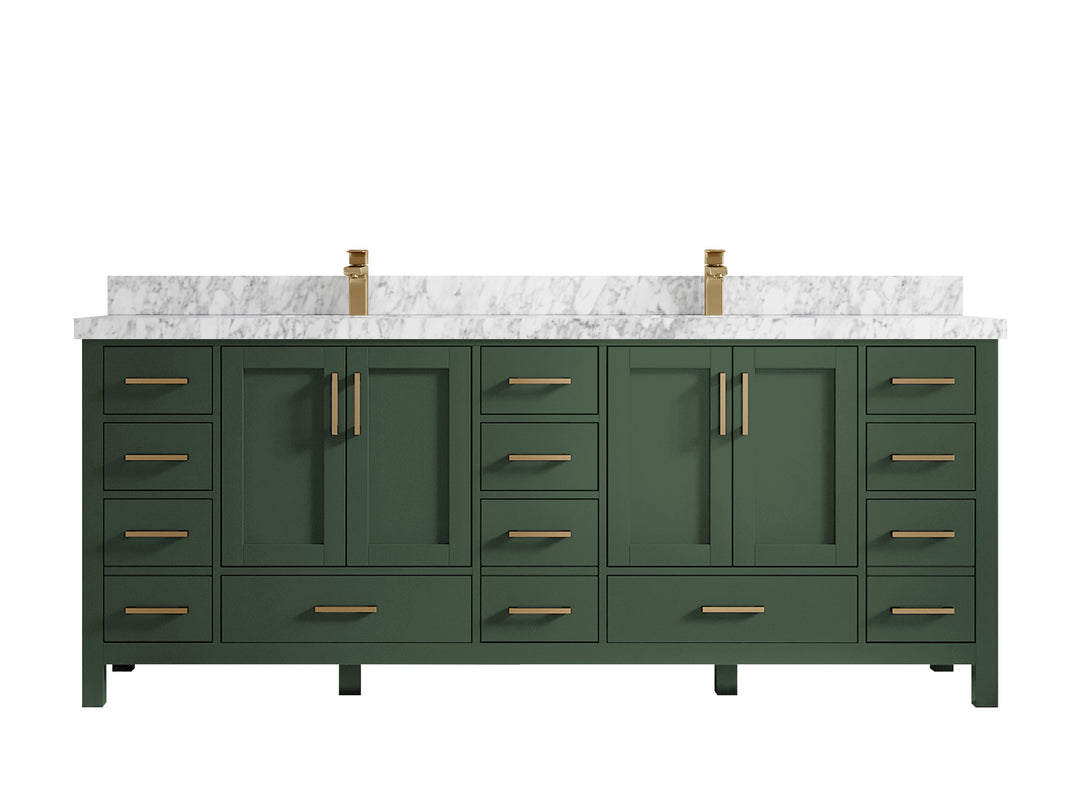 Malibu 84 in. W x 22 in. D Double Sink Bathroom Vanity