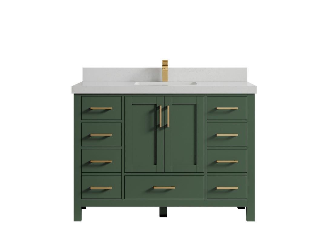 Malibu 48 in. W x 22 in. D Single Sink Bathroom Vanity