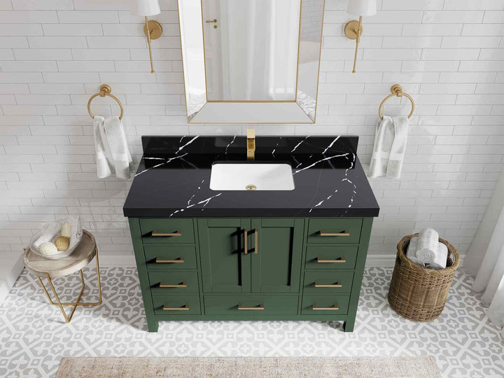 Malibu 48 in. W x 22 in. D Single Sink Bathroom Vanity - photo 8
