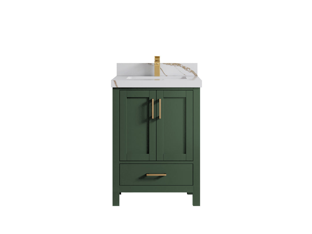 Malibu 24 in. W x 22 in. D Single Sink Bathroom Vanity
