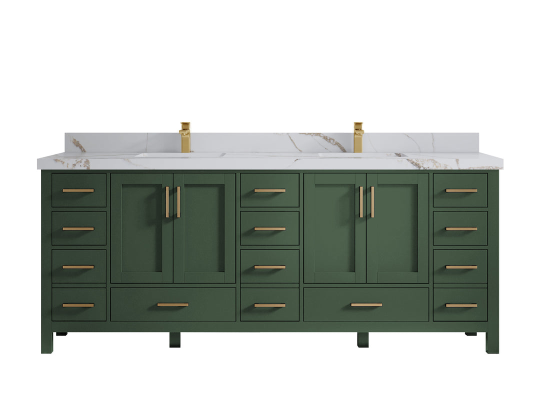 Malibu 84 in. W x 22 in. D Double Sink Bathroom Vanity