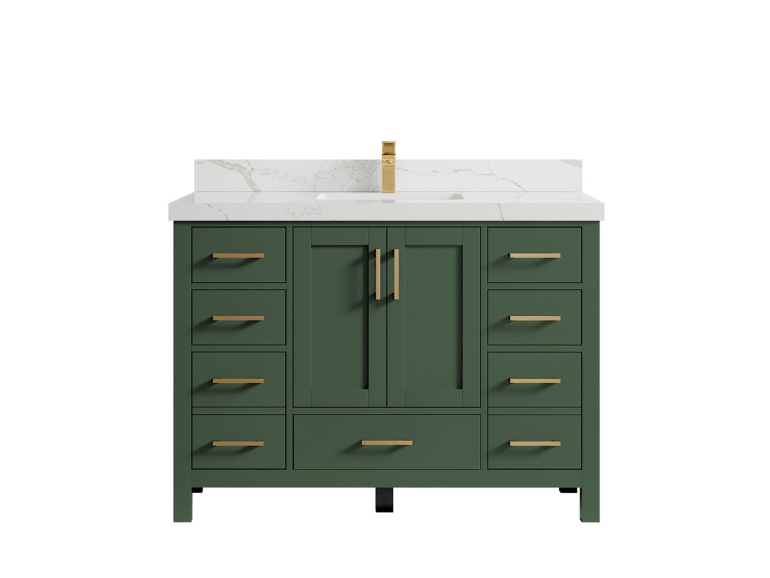 Malibu 48 in. W x 22 in. D Single Sink Bathroom Vanity
