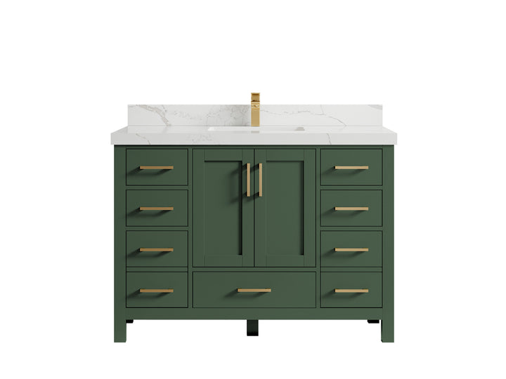 Malibu 48 in. W x 22 in. D Single Sink Bathroom Vanity - photo 17