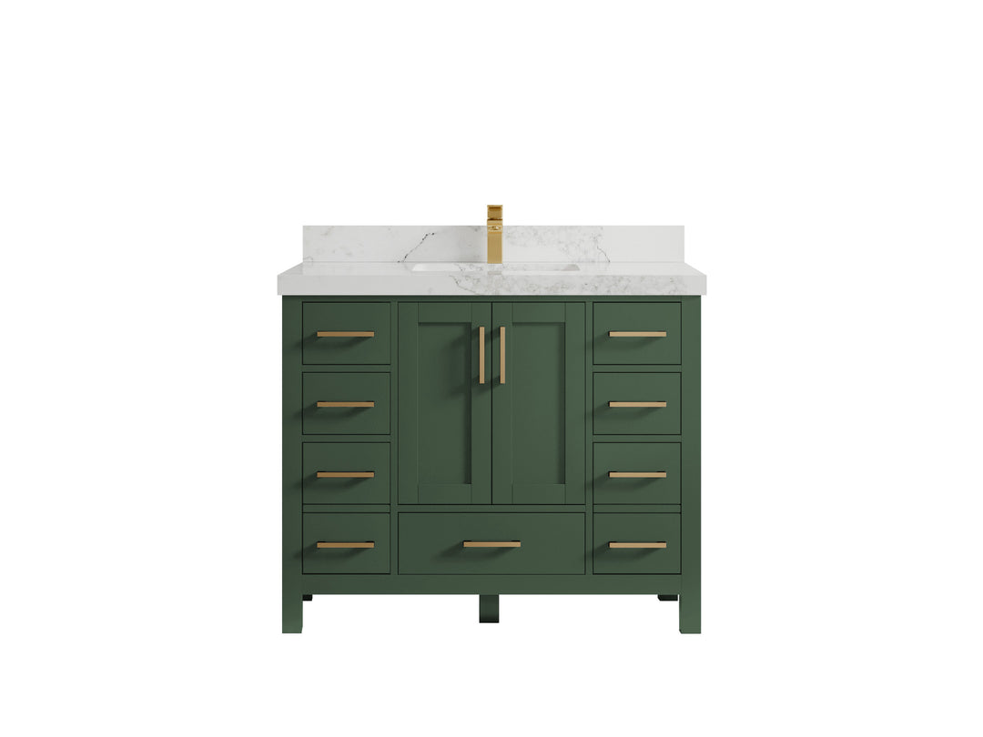 Malibu 42 in. W x 22 in. D Single Sink Bathroom Vanity