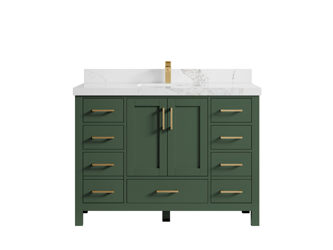 Malibu 48 in. W x 22 in. D Single Sink Bathroom Vanity
