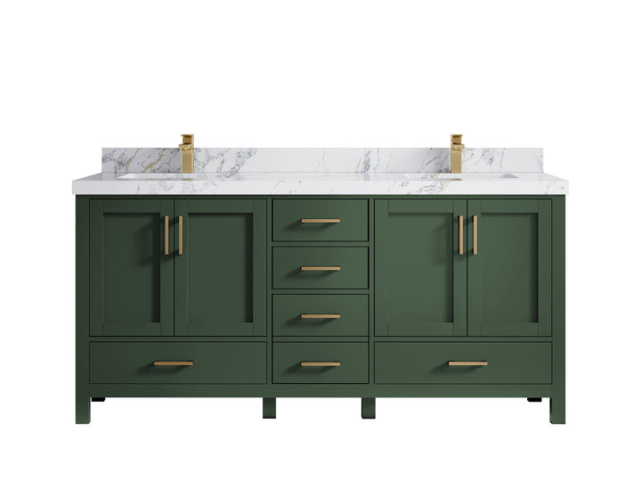 Malibu 72 in. W x 22 in. D Double Sink Bathroom Vanity - photo 21