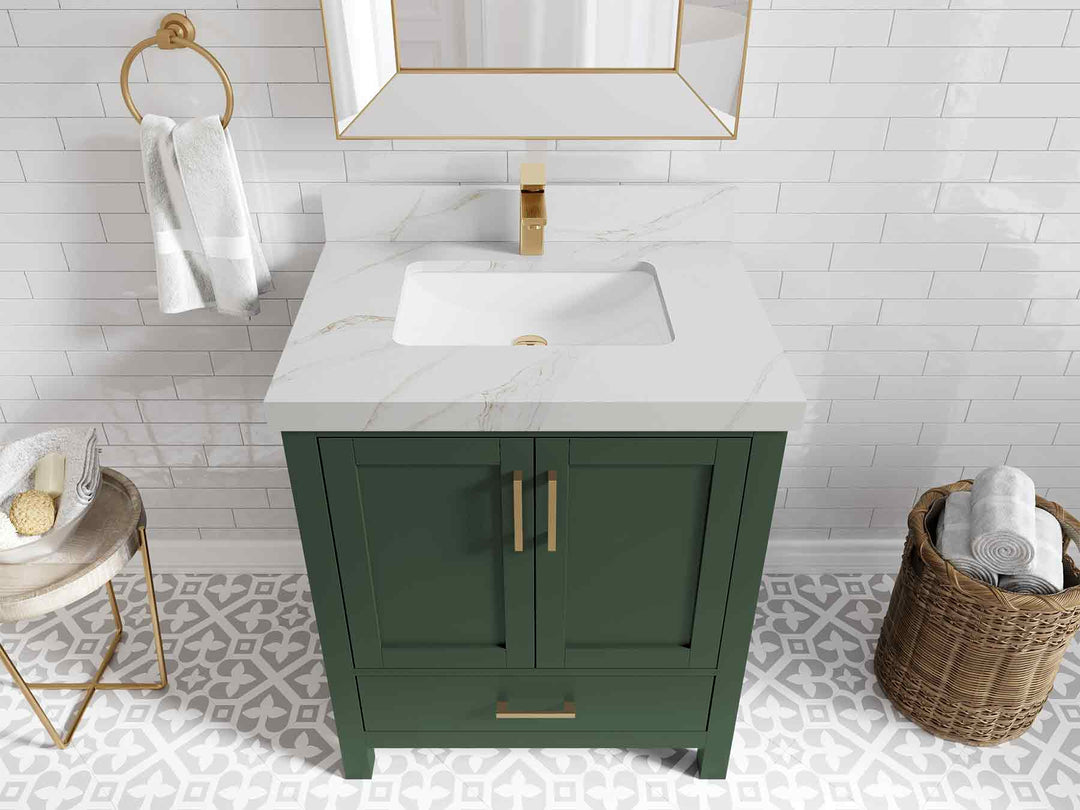 Malibu 30 in. W x 22 in. D Single Sink Bathroom Vanity