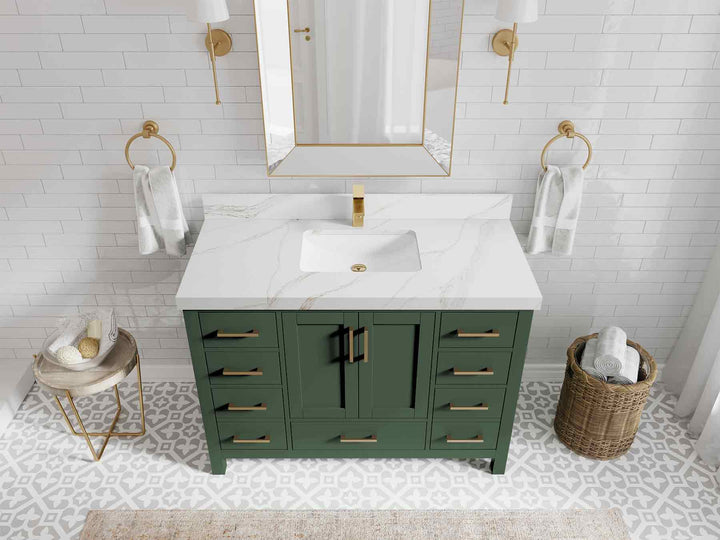 Malibu 48 in. W x 22 in. D Single Sink Bathroom Vanity - photo 22