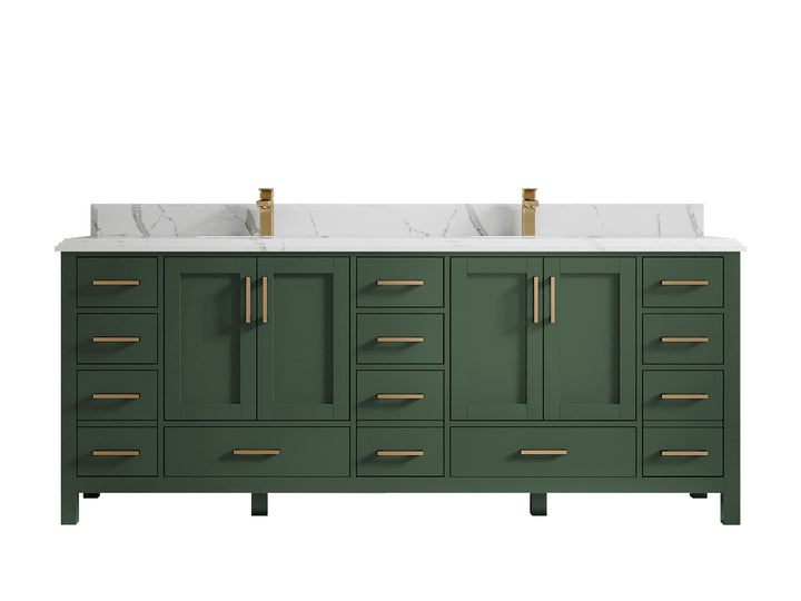 Malibu 84 in. W x 22 in. D Double Sink Bathroom Vanity - photo 25