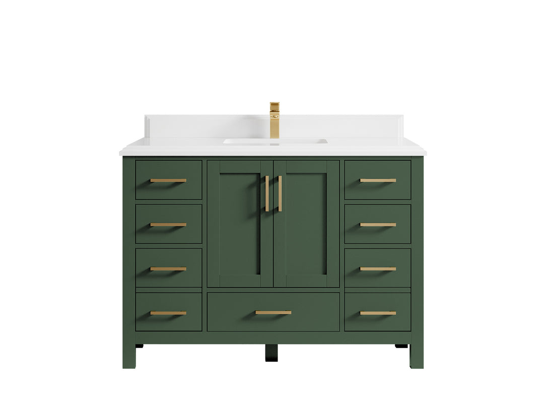 Malibu 48 in. W x 22 in. D Single Sink Bathroom Vanity