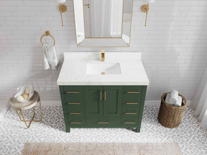 Malibu 42 in. W x 22 in. D Single Sink Bathroom Vanity - photo 30