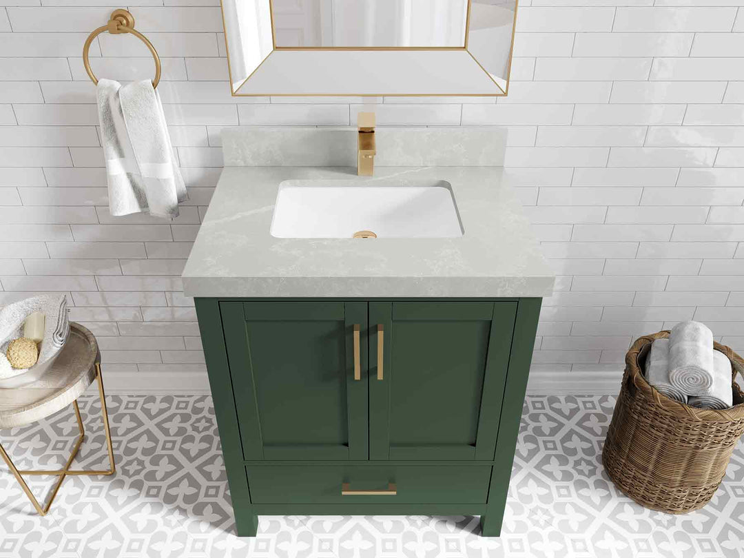 Malibu 30 in. W x 22 in. D Single Sink Bathroom Vanity